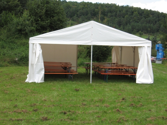 Partyzelte mieten in Nürnberg, Erlangen, Forchheim, Würzburg