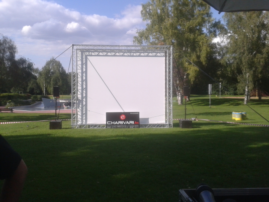 Open Air Leinwand mieten in Nrnberg, Erlangen, Forchheim, Wrzburg