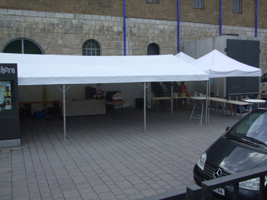 Pavillons mieten in Nürnberg, Erlangen, Forchheim, Würzburg